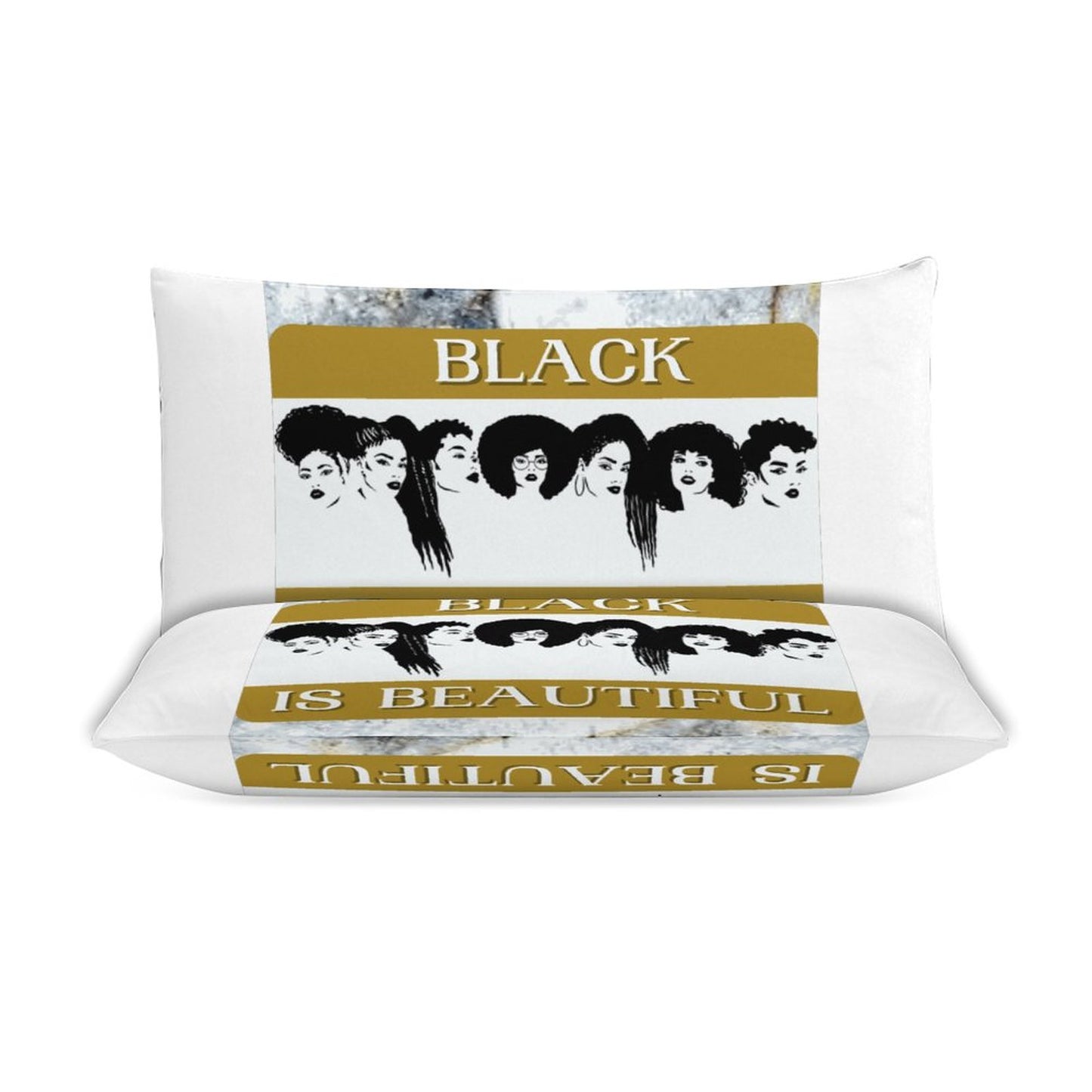 3-Piece Bedding Set-90"x90"/ 229x229cm (Dual-sided Printing)