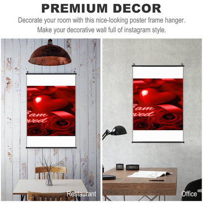 Canvas Hanging Poster with Scrolls-16"x24"/ 40x60cm