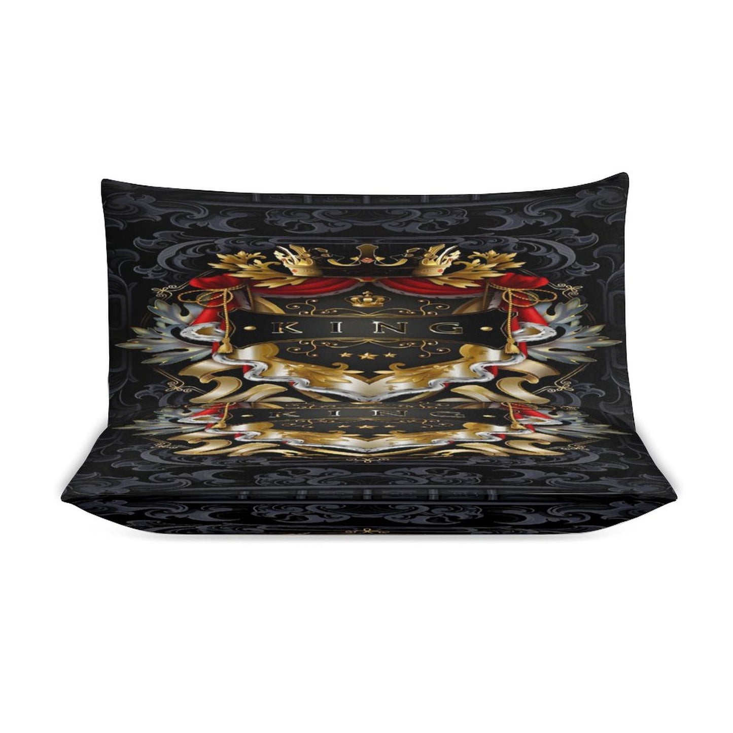 3-Piece Bedding Set-102"x90"/ 259x229cm (Dual-sided Printing)