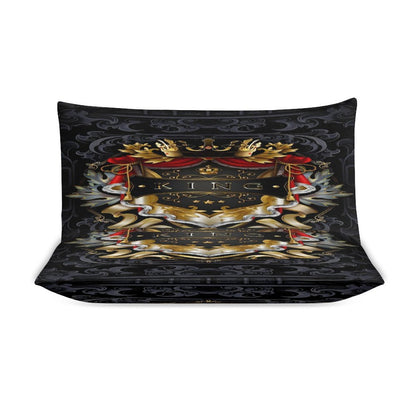 3-Piece Bedding Set-102"x90"/ 259x229cm (Dual-sided Printing)