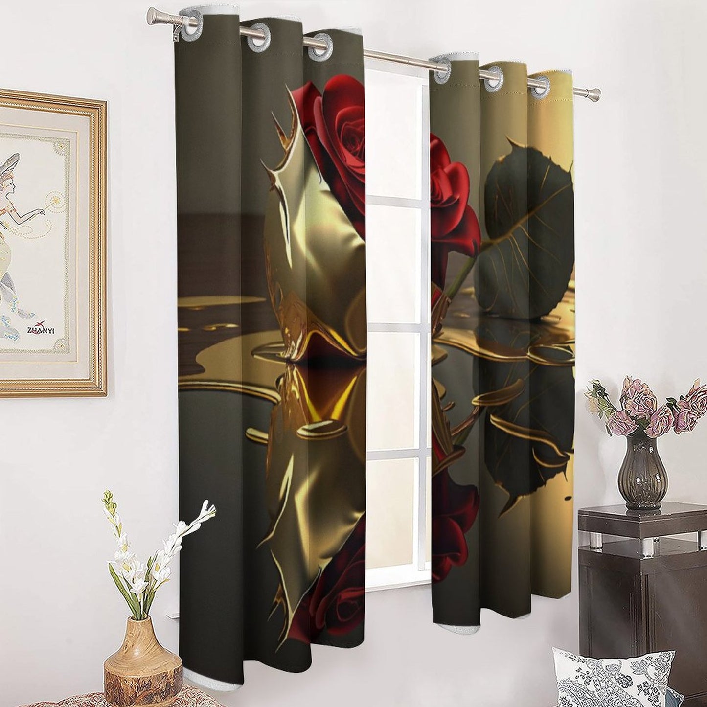 Grommet Curtain-52"x72"/ 132x183cm