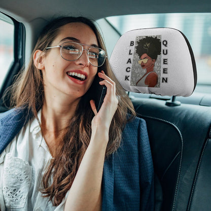 Custom Car Headrest Covers