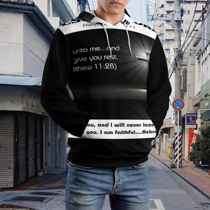 230gsm Printed Hoodie for Men (All-Over Printing)
