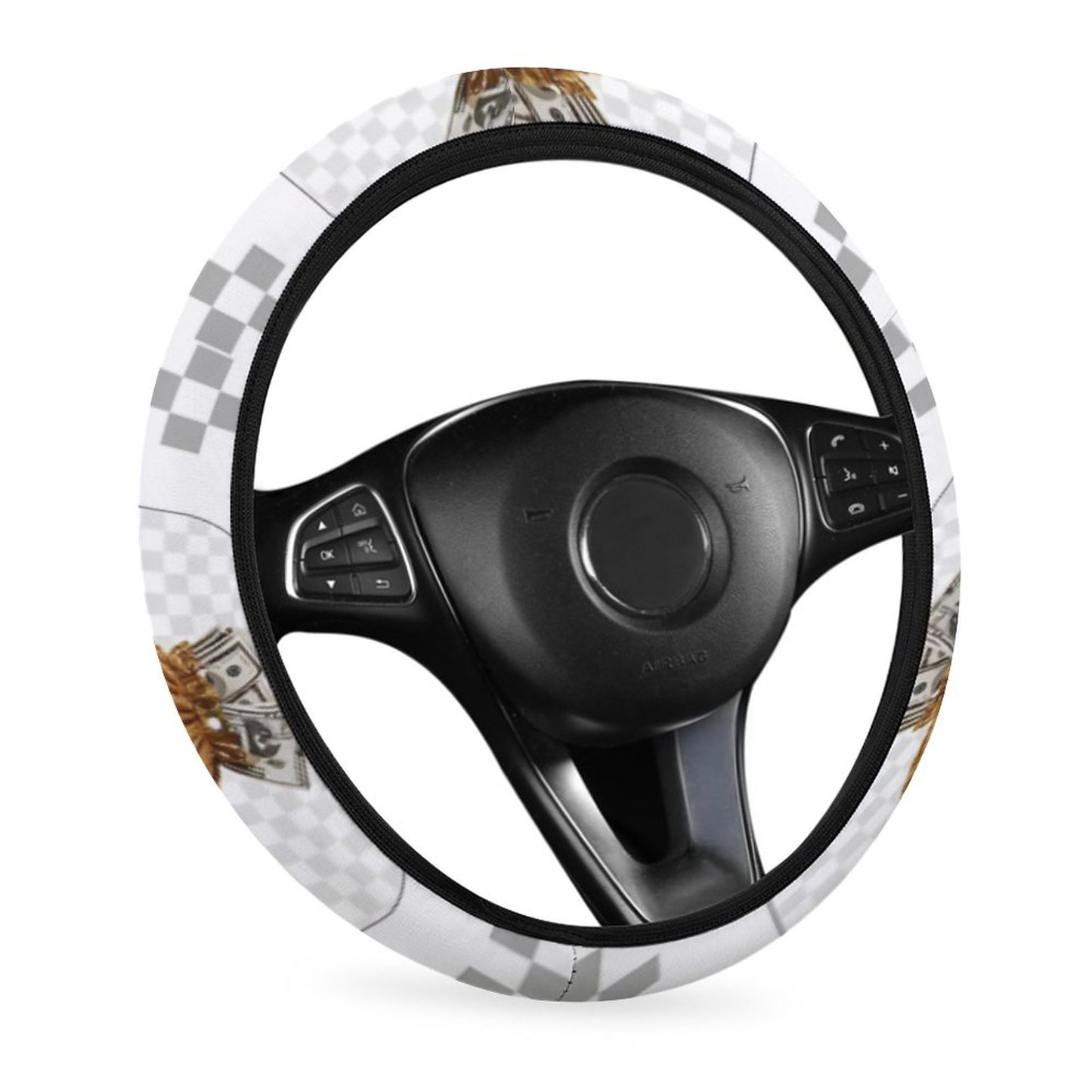 Car Steering Wheel Cover