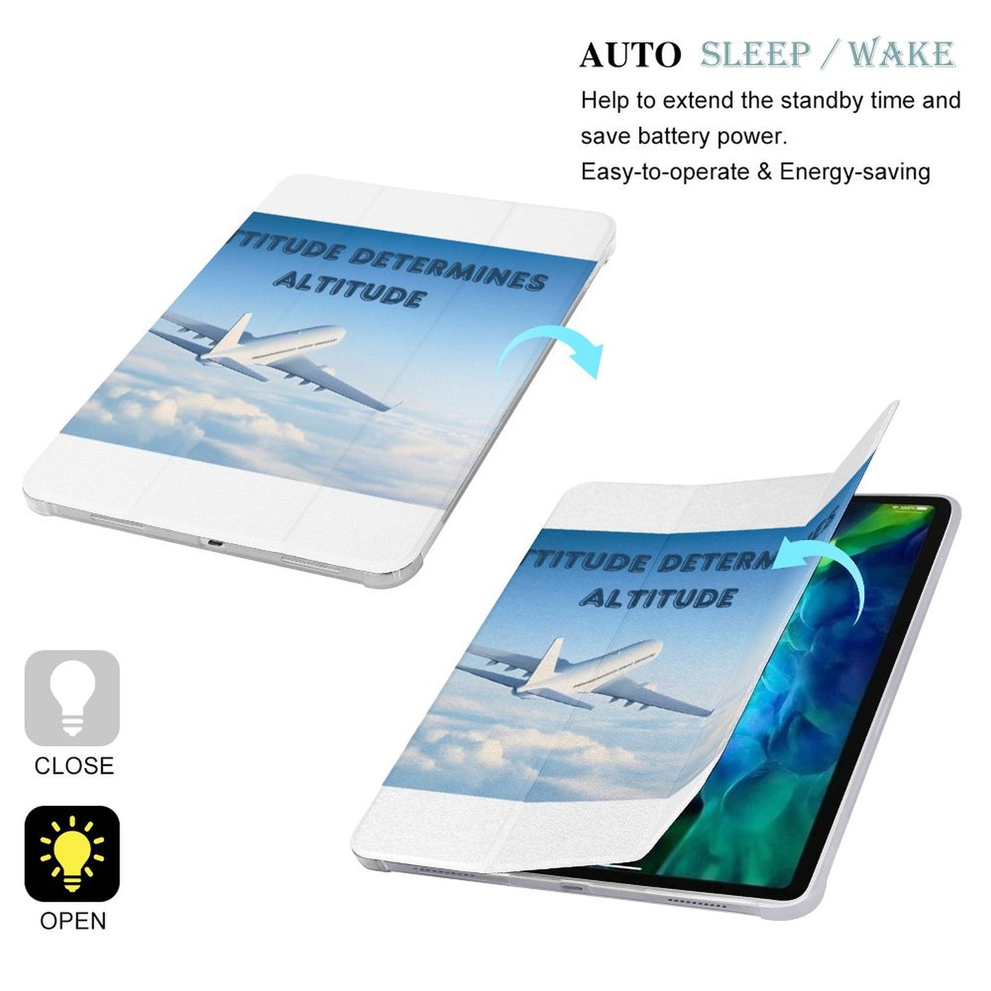 Folding iPad Case for Full Protection 12.9" iPad