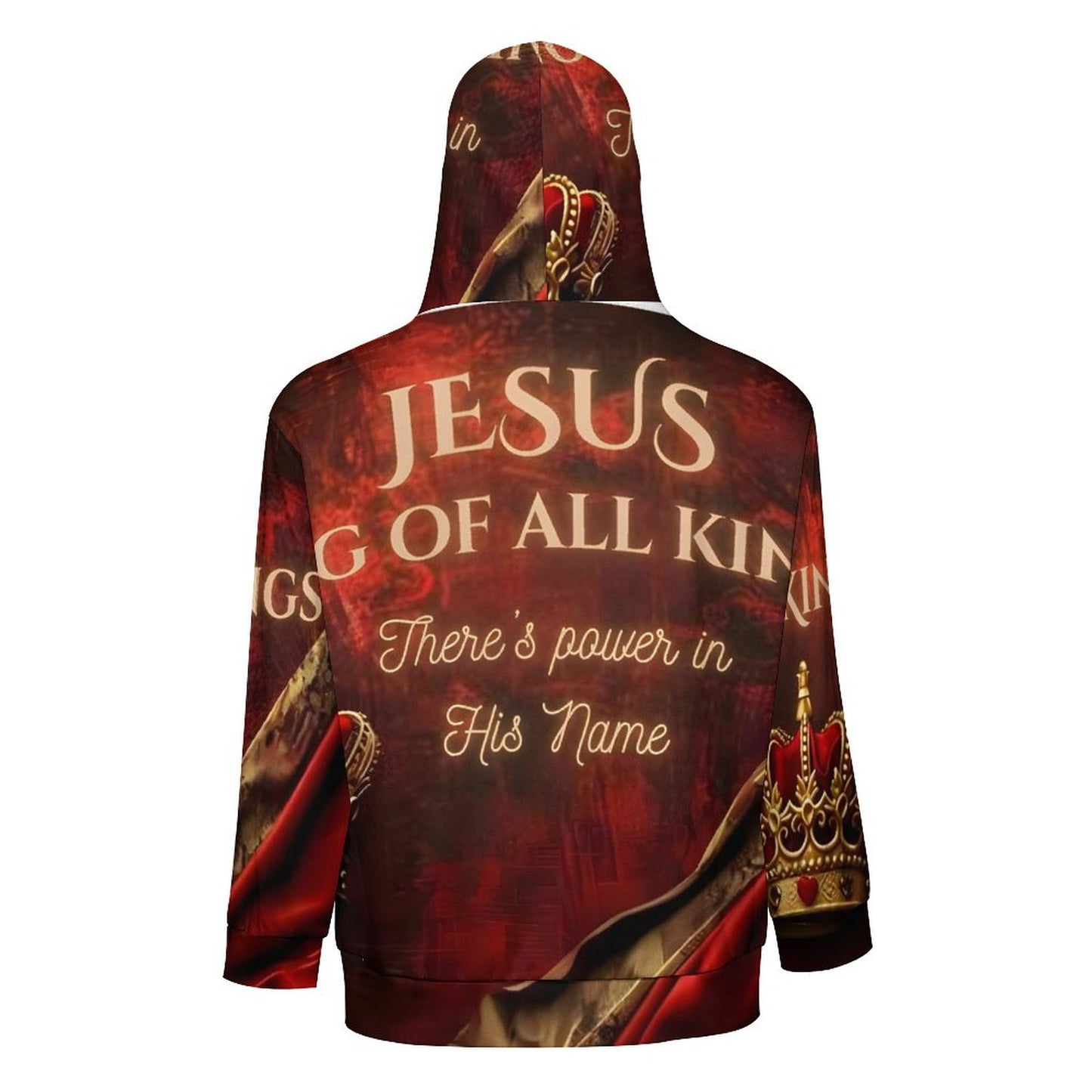 230gsm Custom Zip up Hoodie(All-Over Printing)