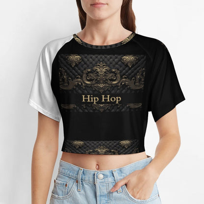 Short Sleeve Navel Shirt Baby Tee NT29 (All-Over Printing)