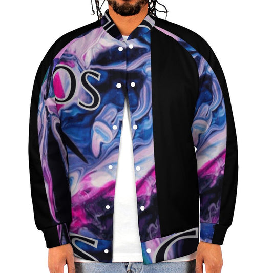 CHAOS Men's Baseball Jacket (black)-XXS-6XL