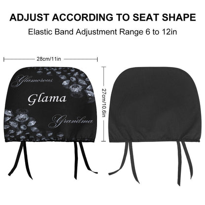 Custom Car Headrest Covers