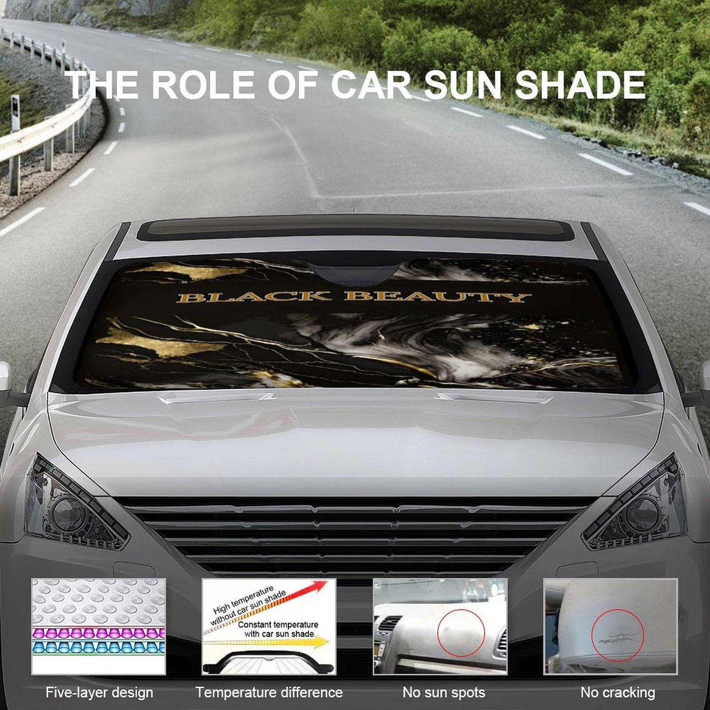 Car Cool with Sun Shades
