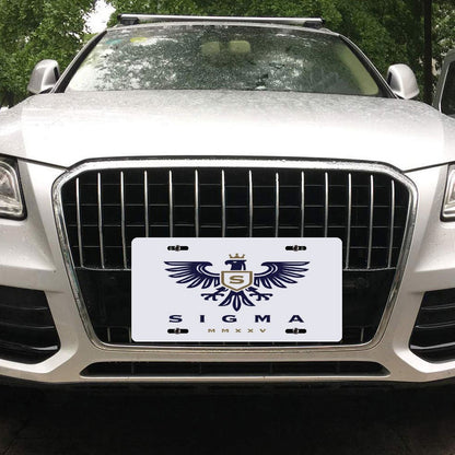 Car License Plate-11.8”x5.9”-SIGMA