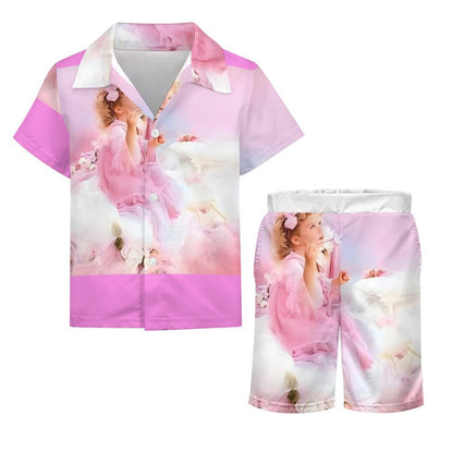 Children's Casual Beach Outfit A27TZ (All-Over Printing)