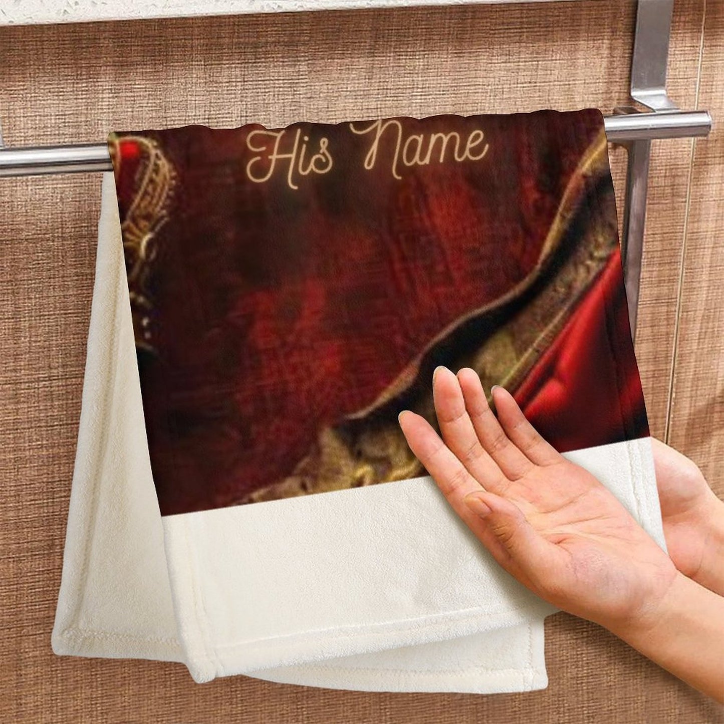 Coral Velvet Towel