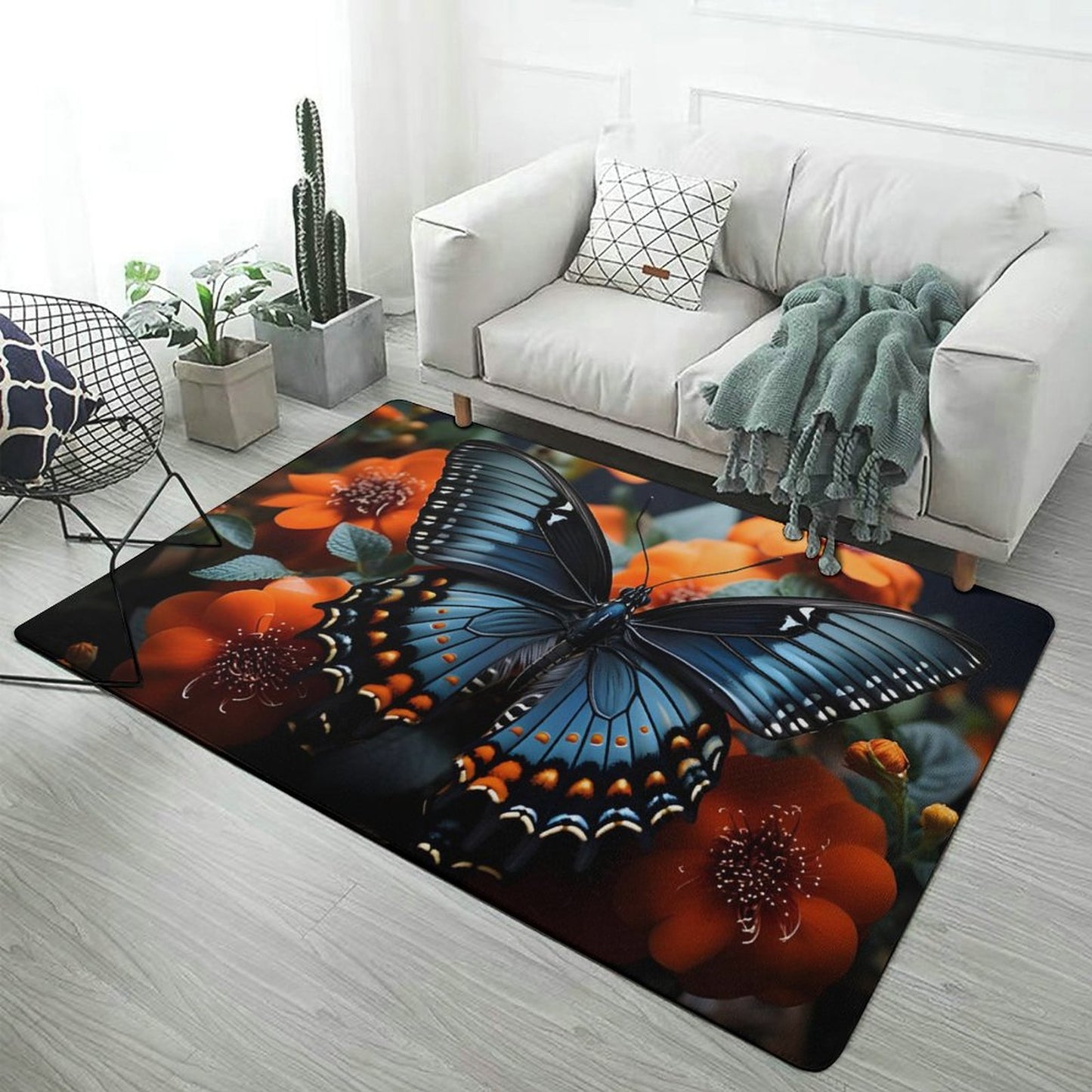 Coral Velvet Floor Mat for Home-60"x40"