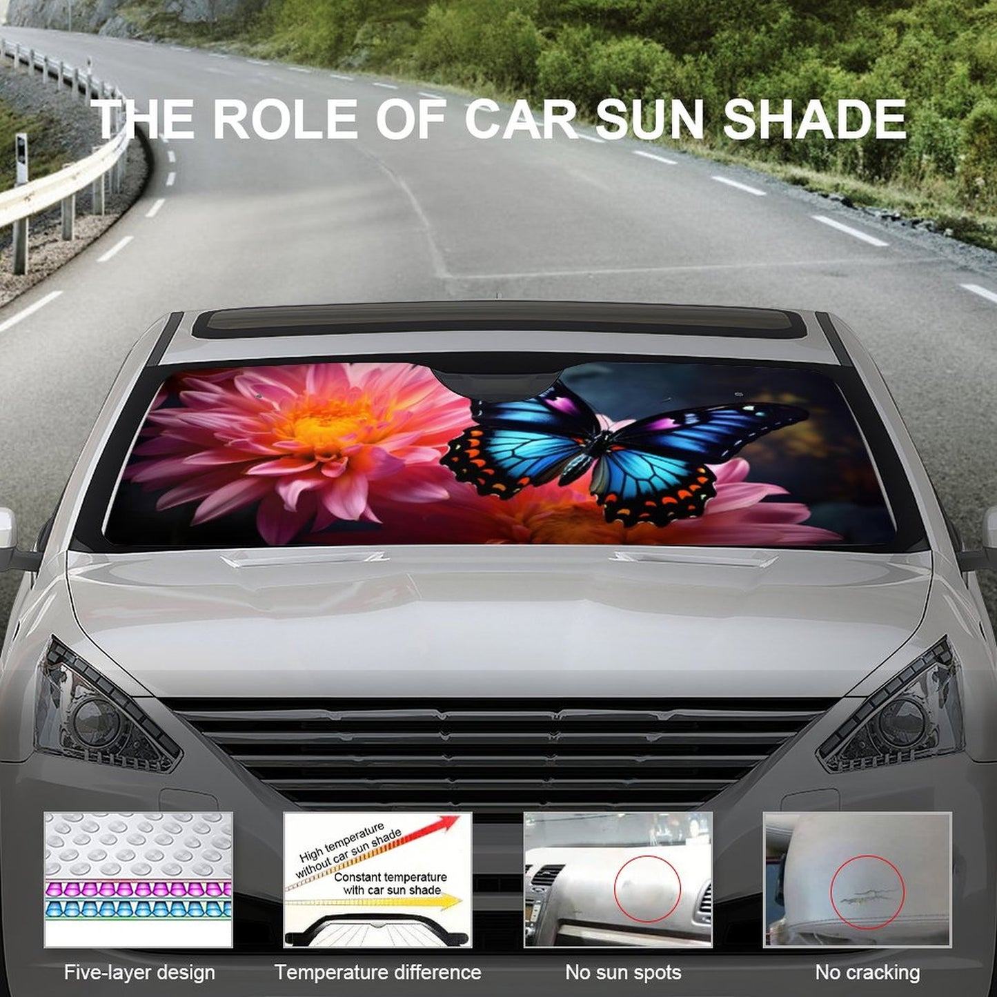 Car Cool with Sun Shades