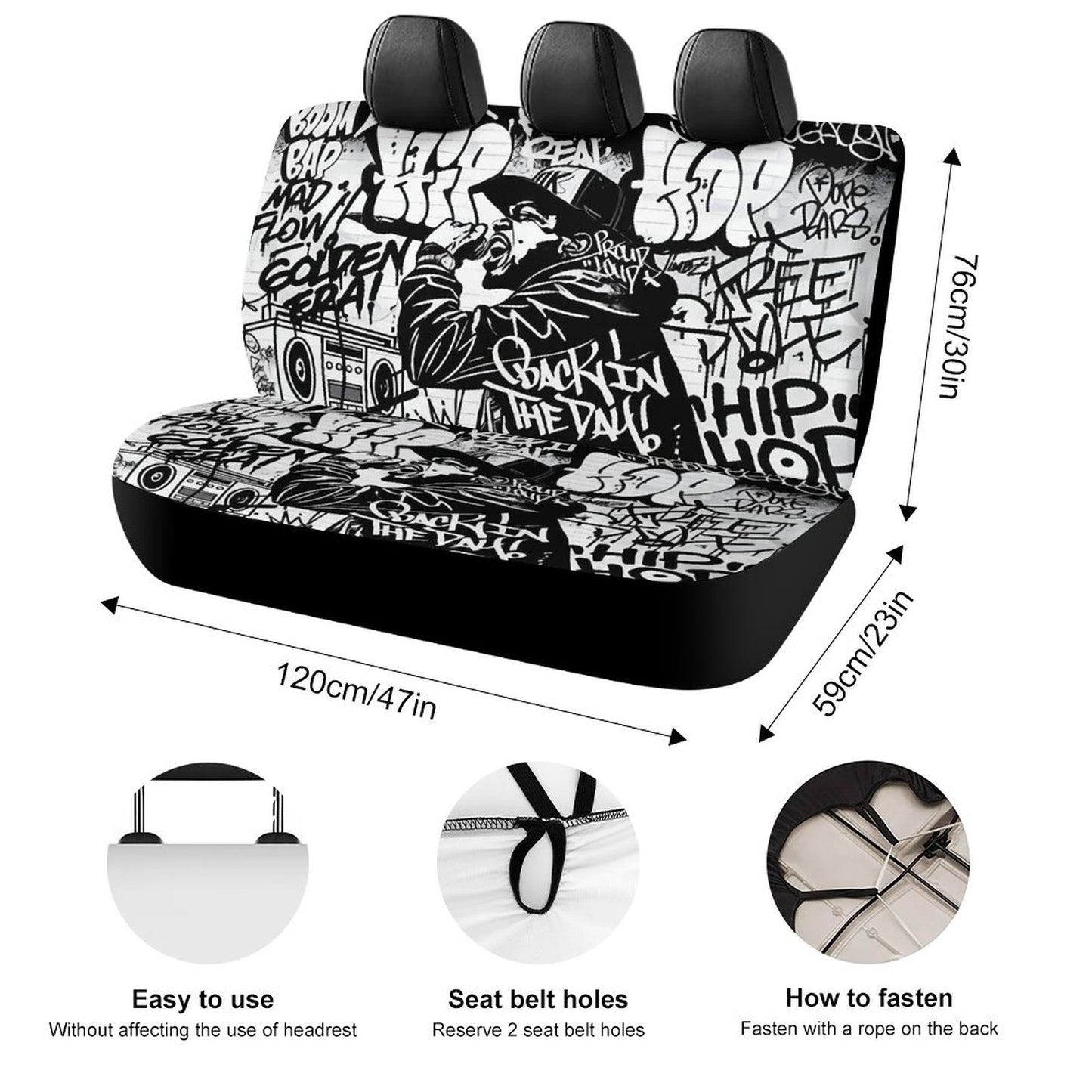 Back Seat Cover for Cars
