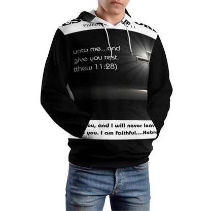 230gsm Printed Hoodie for Men (All-Over Printing)