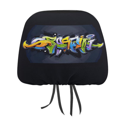 Custom Car Headrest Covers