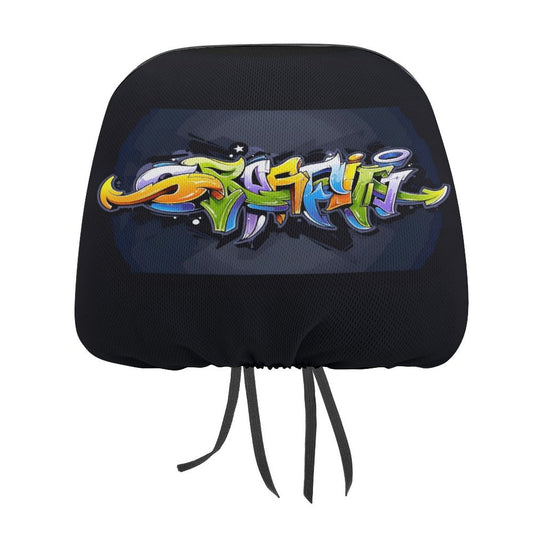 Custom Car Headrest Covers