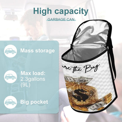 Collapsible Car Trash Bin