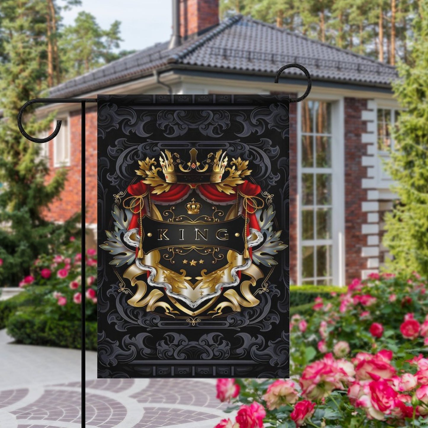 Garden Flag (2 Pics on 2 Sides)-12"x18"
