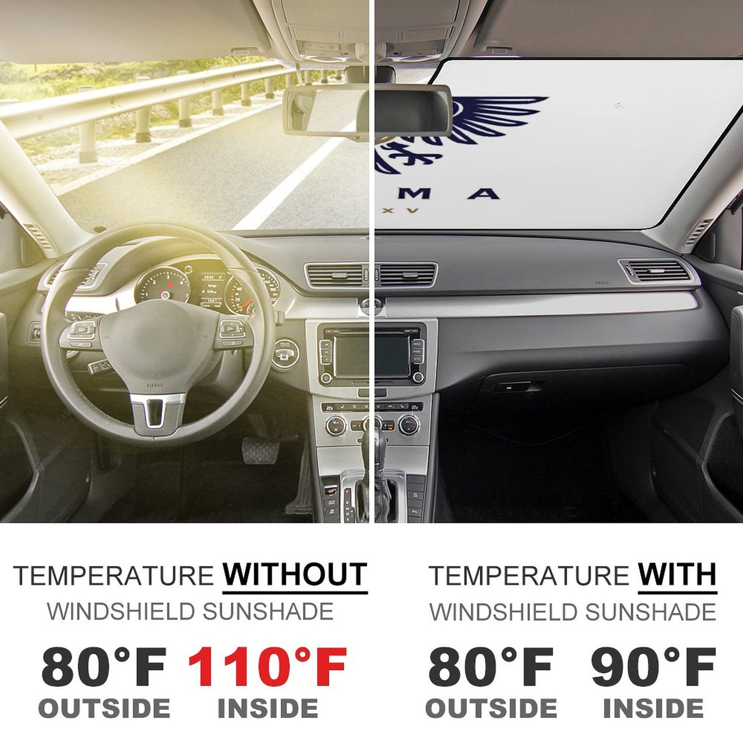 Car Cool with Sun Shades