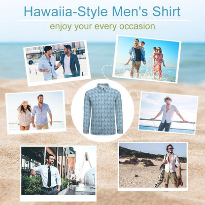 Men's Long Sleeve Shirt with Pocket LS (All-Over Printing)