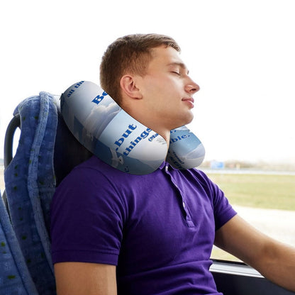 Neck Pillow for Restful Journeys-BELIEVE