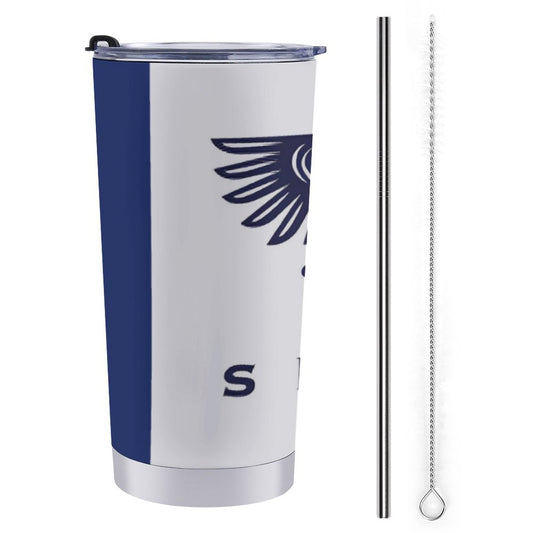 Car Travel Mug Set with Cleaning Kit (590ml/20oz)