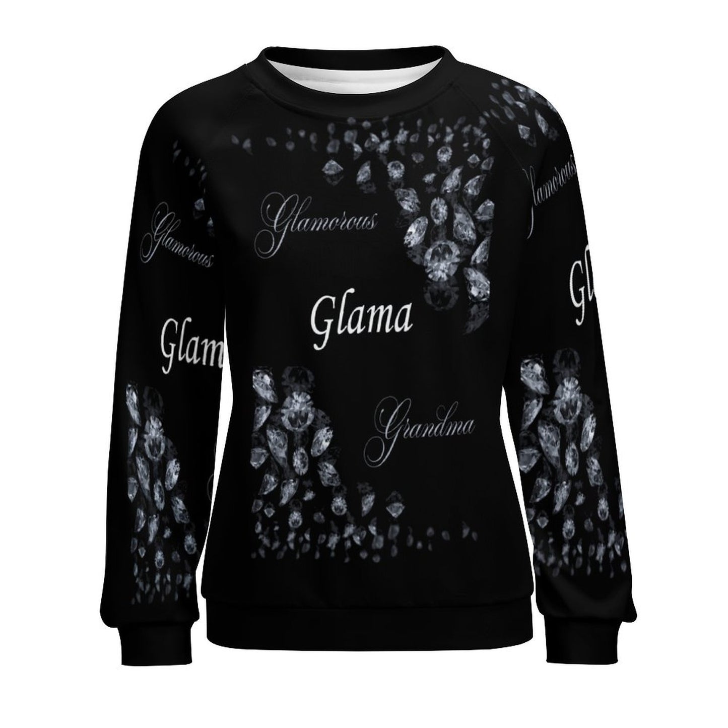 280gsm Custom Sweatshirt Designs Raglan Style RHDEC2 (All-Over Printing)