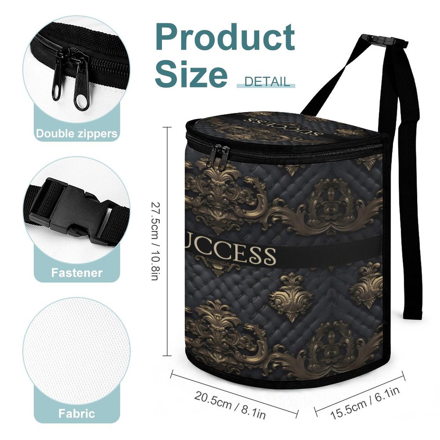 Collapsible Car Trash Bin