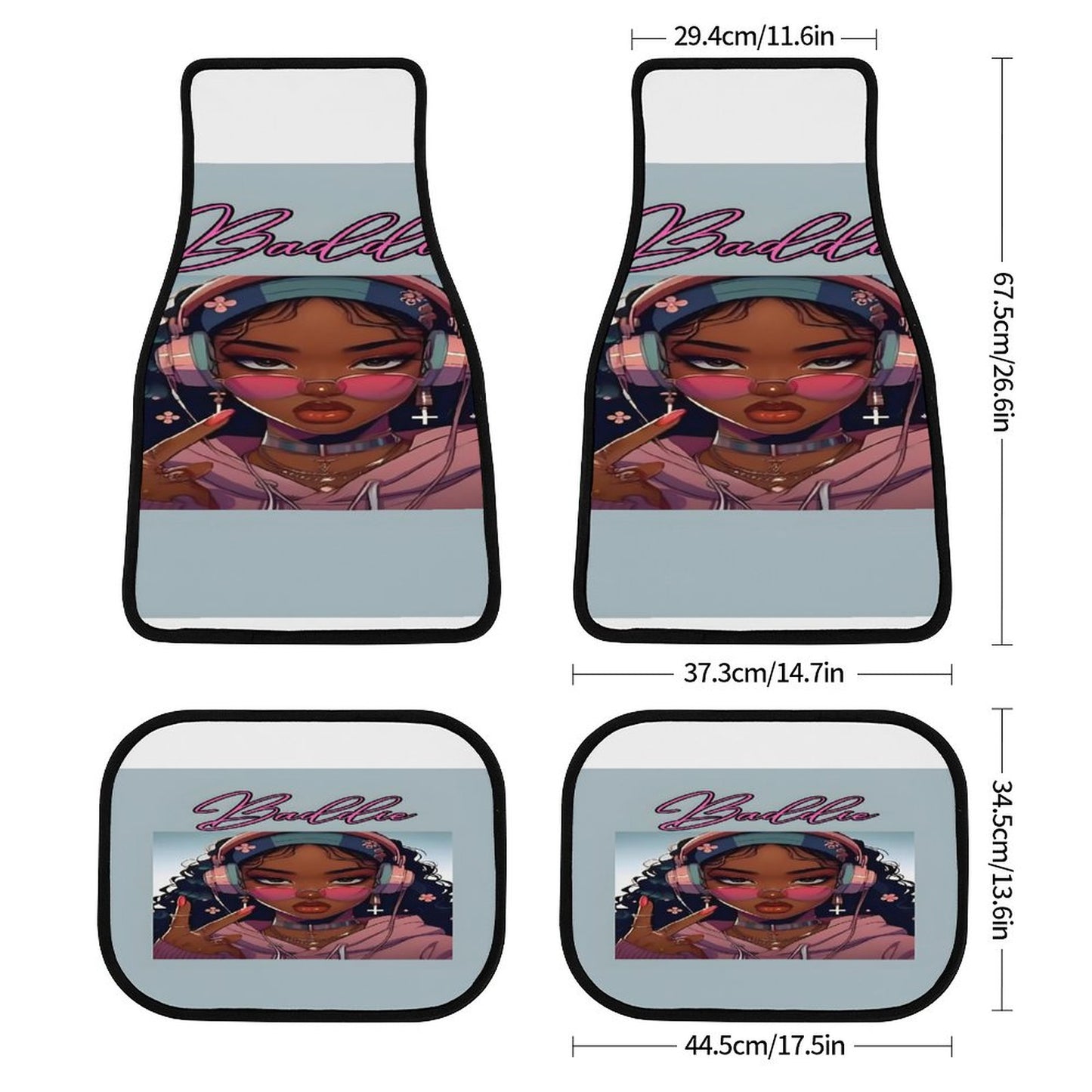 Car Mat Set of 4
