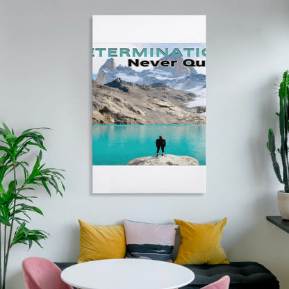 Framed Wooden Poster Hanging (Vertical 2:3)-8x12 inch