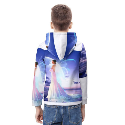 230gsm Children's All-Over printing Hoodie (All-Over Printing)