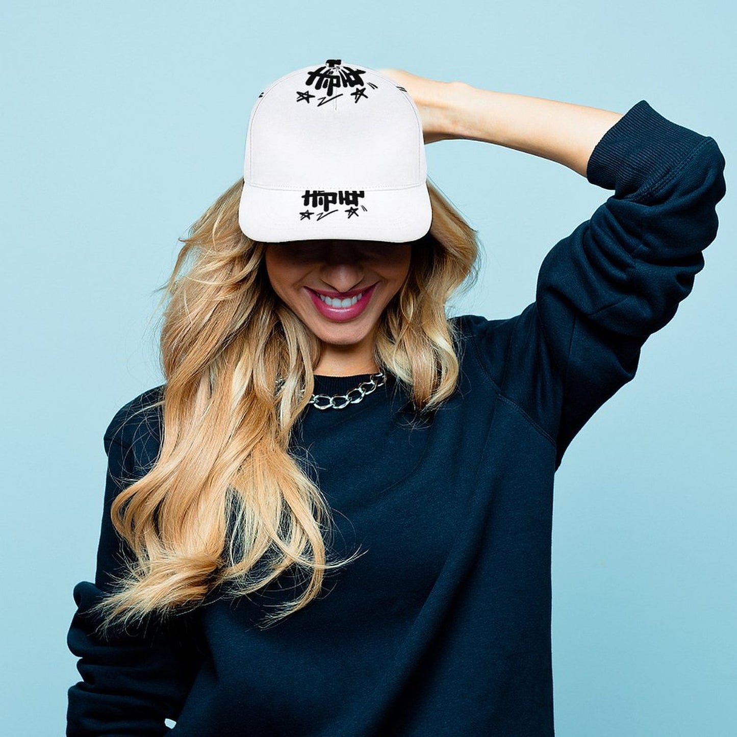 Bent Fitted Cap (All-Over Printing)