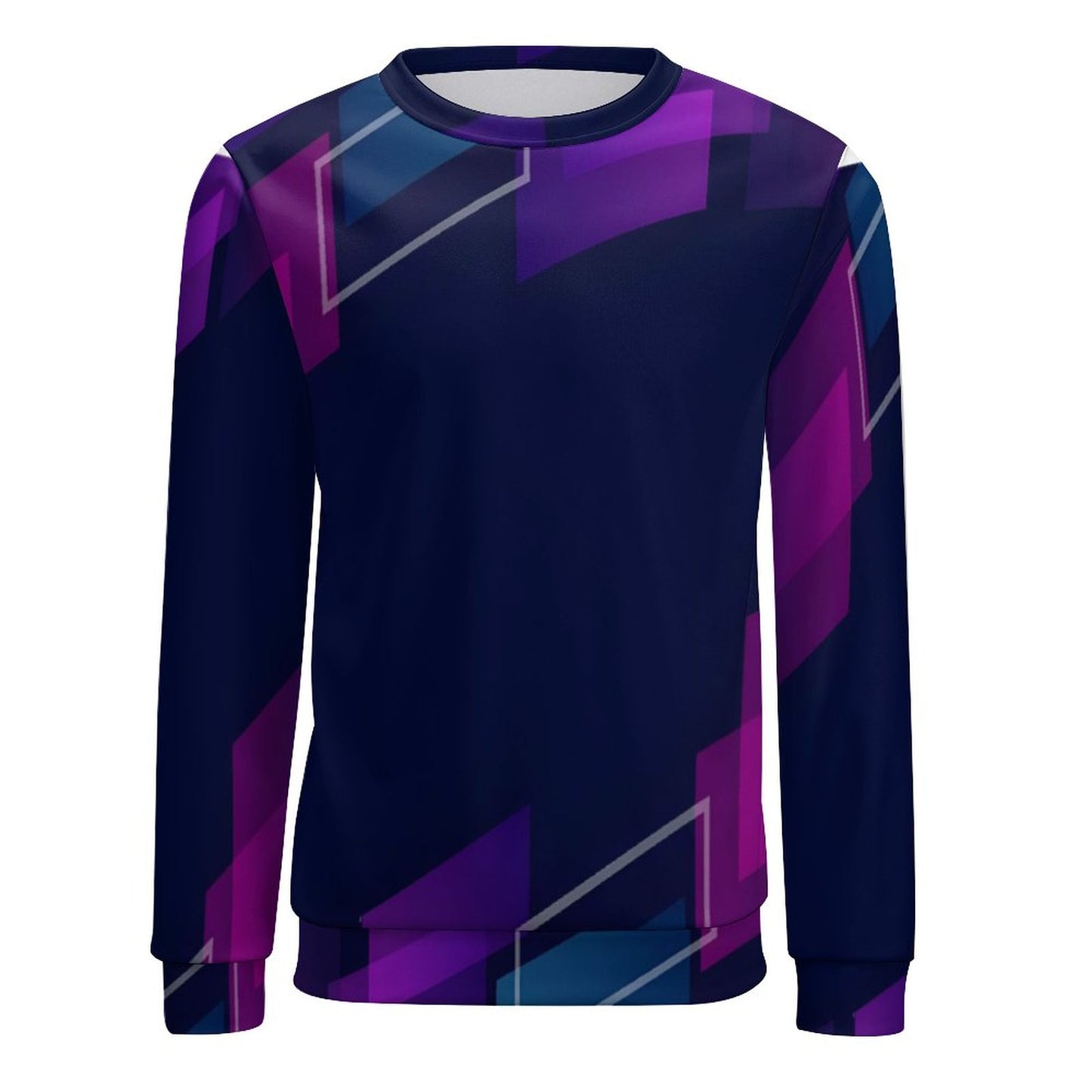 250gsm Round Neck Men's Sweatshirt 4T35 (All-Over Printing)