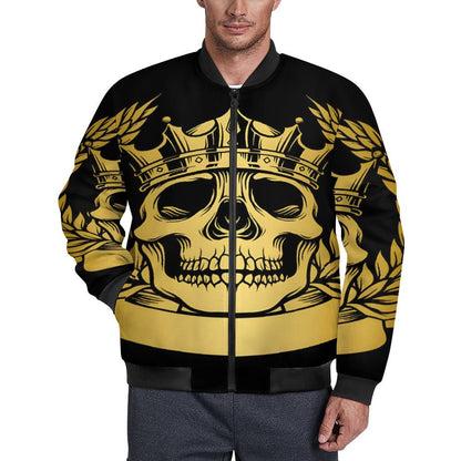 180gsm Zipper Bomber Jacket(All-Over Printing)