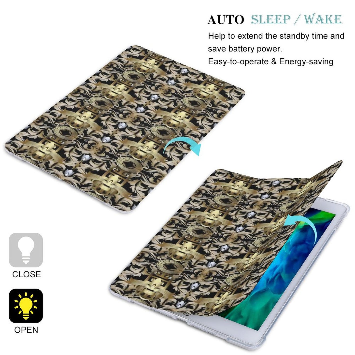 iPad Folding Case with Full Coverage