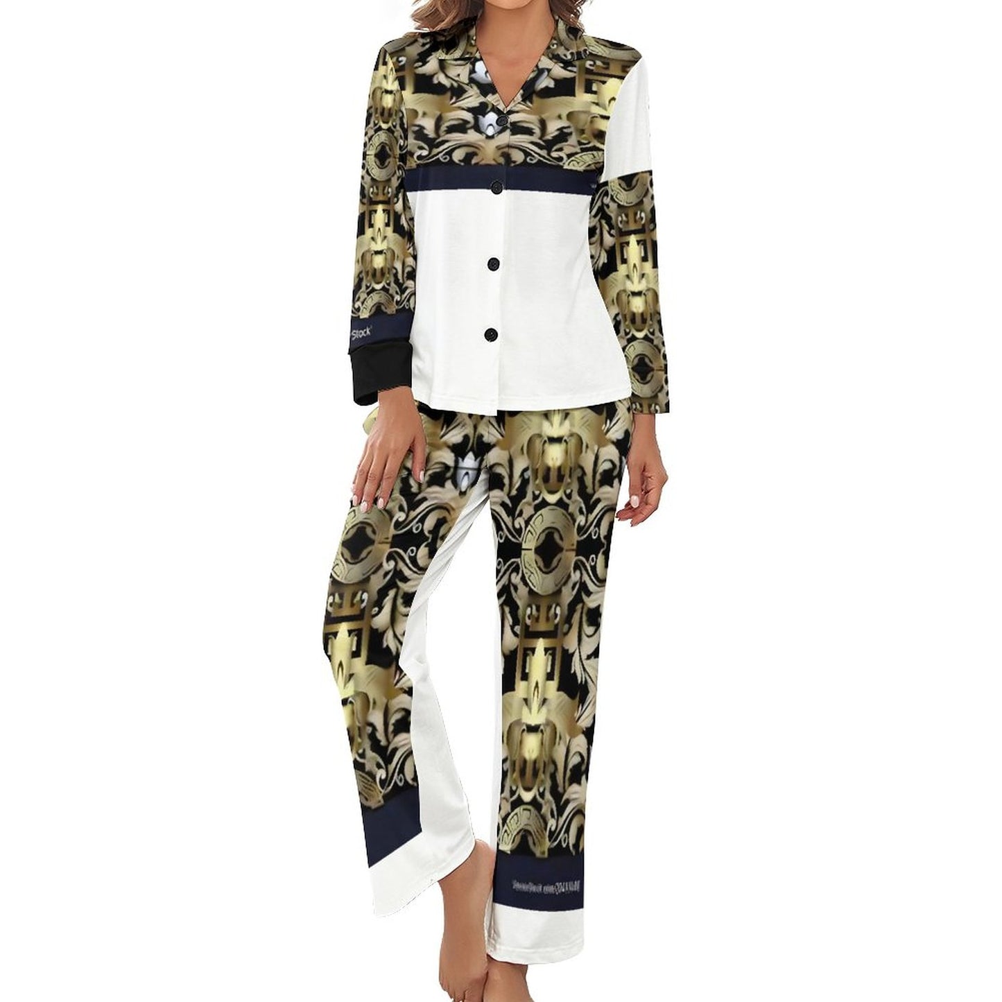 110gsm Satin Pajama Set DTZREV1 (All-Over Printing)