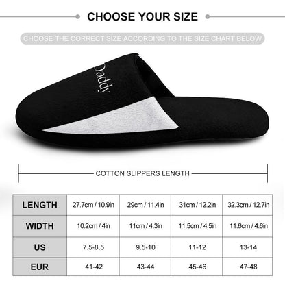 Flannel Men's Cotton Slippers-BIG DADDY