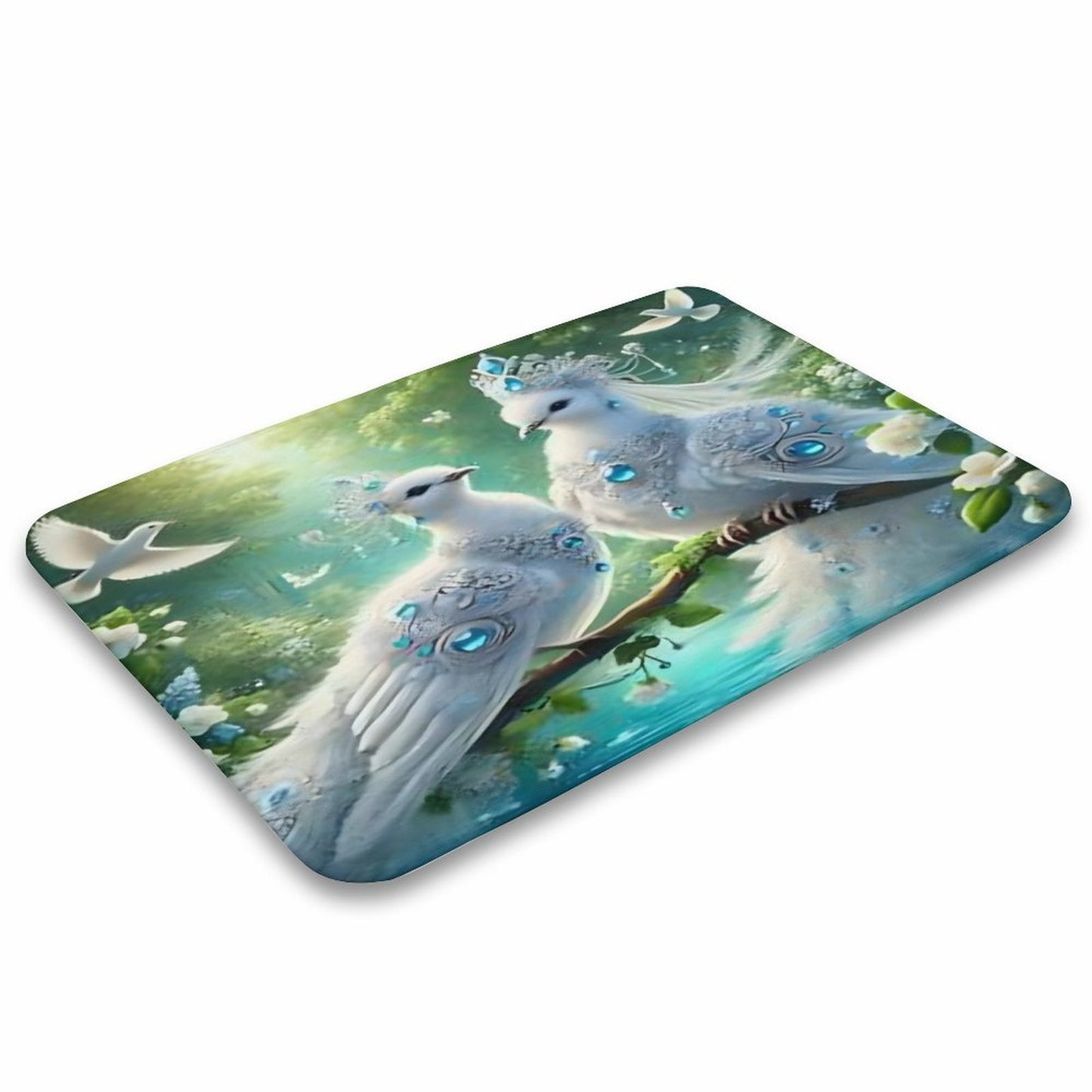 Coral Velvet Rug-15.7"x23.6"/ 40x60cm