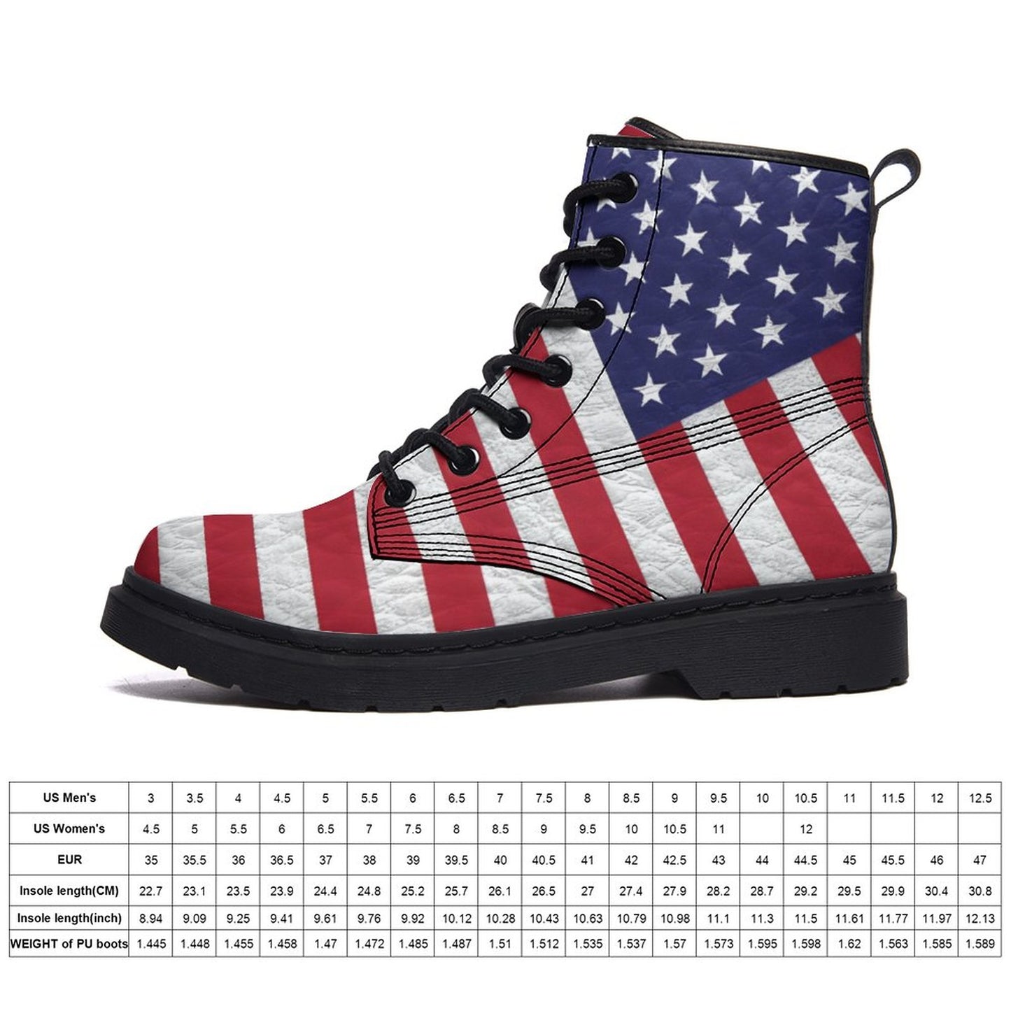 AMERICA Unisex Boots for Men and Women (plush interior/fur)