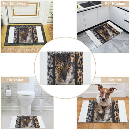 Crystal Velvet Bedroom Floor Mat