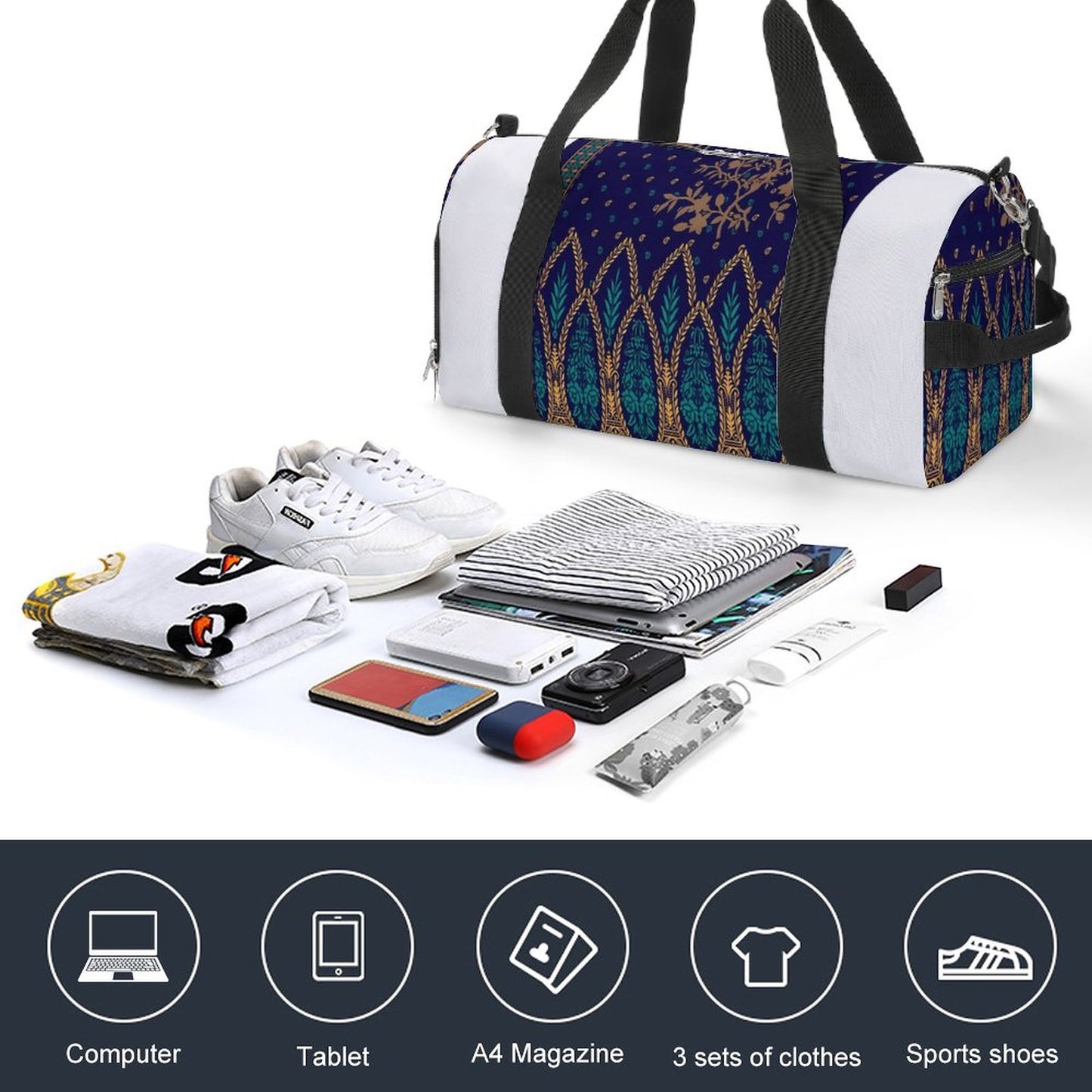 Gym bag A017 Large Capacity Sports Duffel