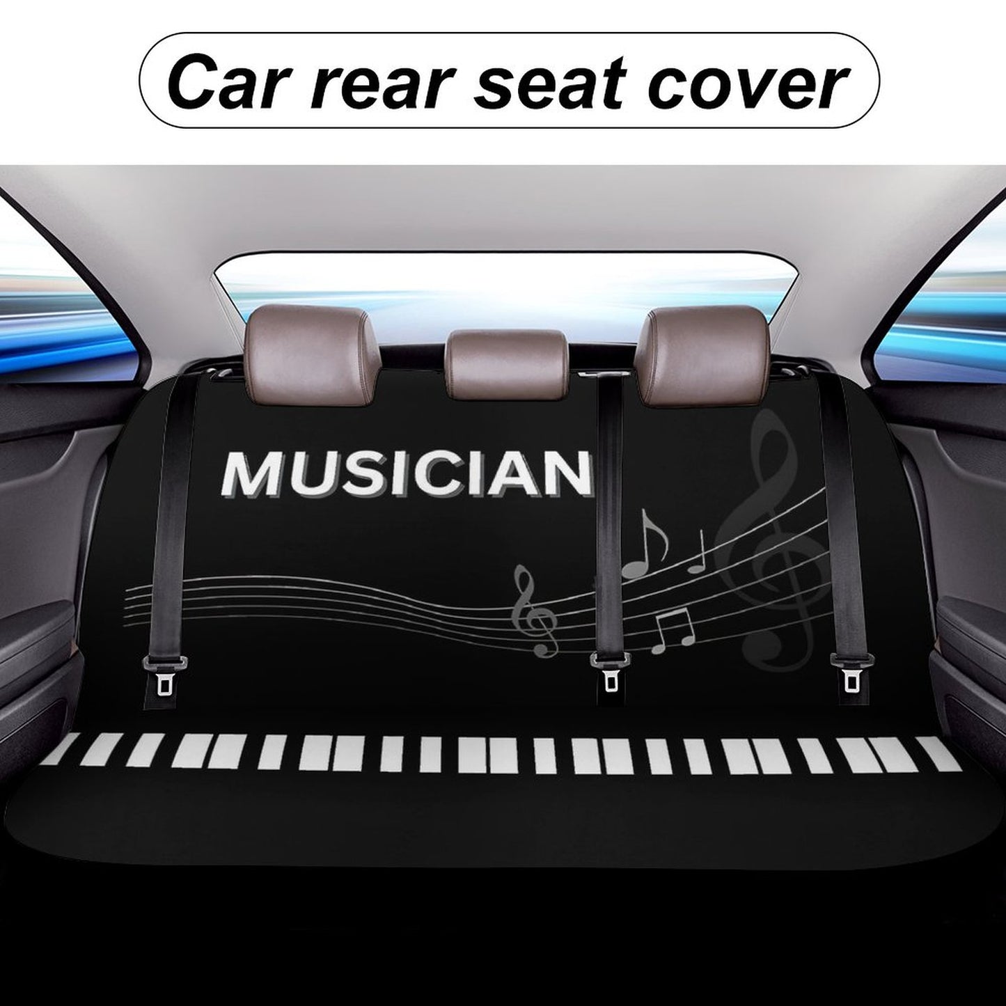 Back Seat Cover for Cars-MUSICIAN