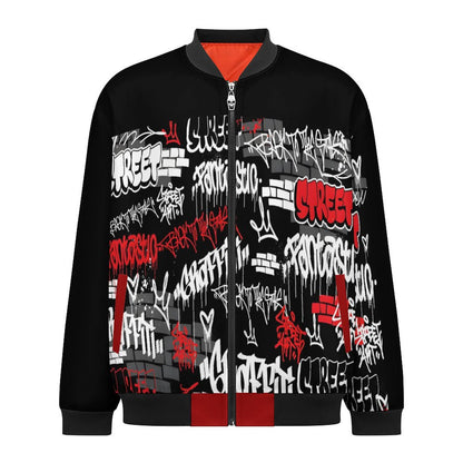 180gsm Zipper Bomber Jacket BMJ (All-Over Printing)
