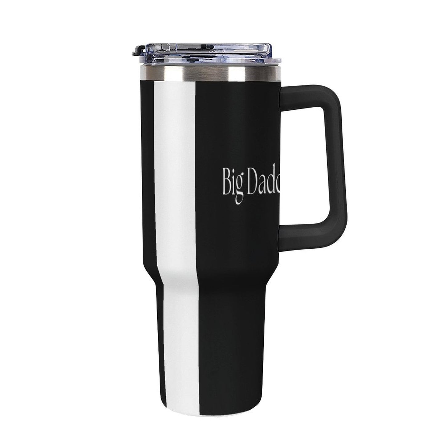 40oz Insulated Tumbler with Handle and Straw