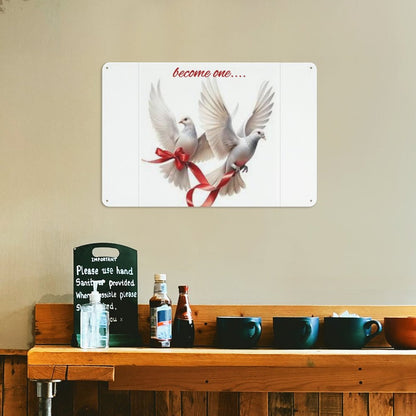 Horizontal Vintage Metal Sign-7.9"x11.8"/ 20x30cm