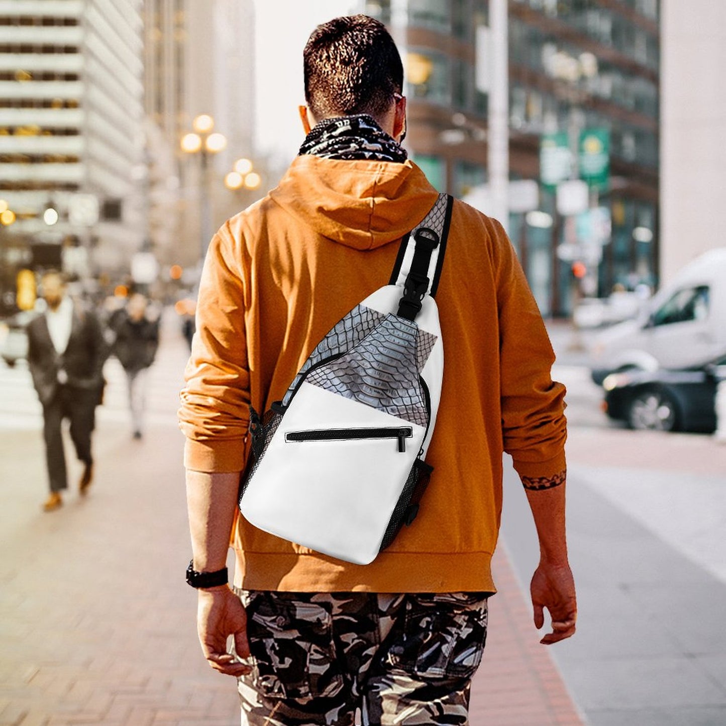 Create Unique Sling Bags with Our durable polyester (All-Over Printing)