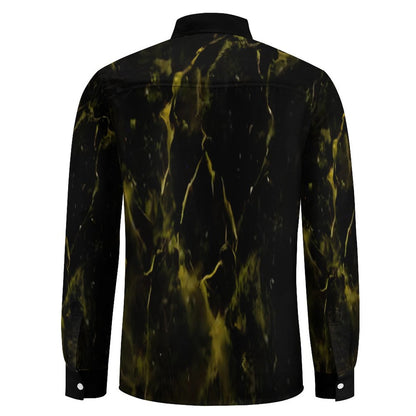 Men's Long Sleeve Shirt with Pocket LS (All-Over Printing)